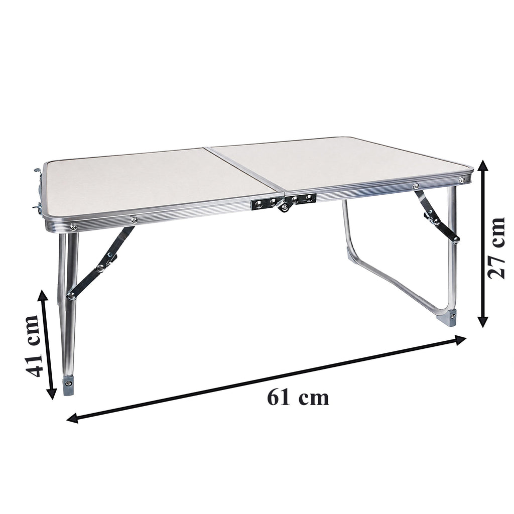 Kaasaskantav kokkupandav alumiiniumist matka- ja kalastuslaud 61 × 41 cm RC-K-2393 – pilt 6