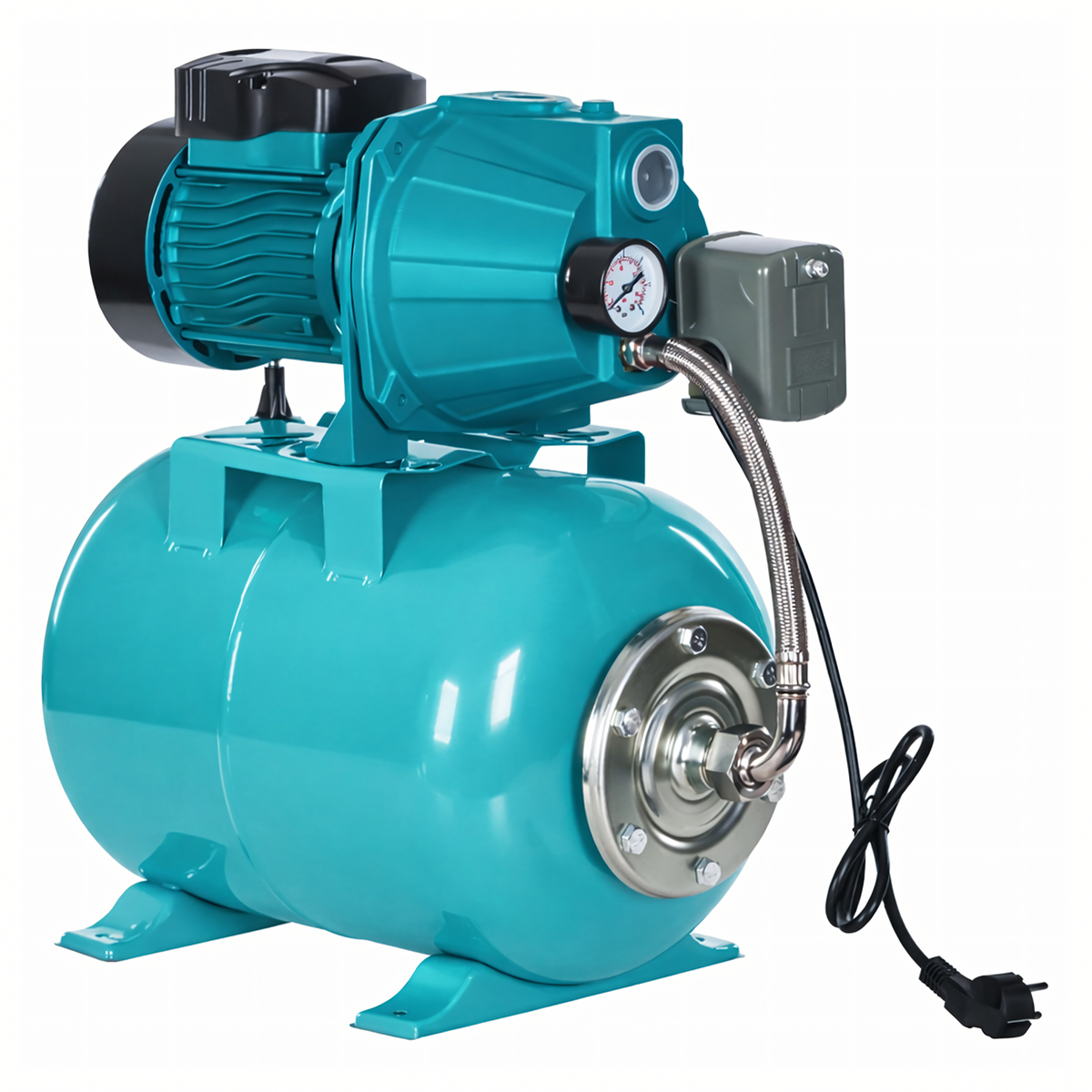 Hüdrofoori veepumba komplekt 50 l paagiga, 750 W RC-K-2360-15238 – pilt 10