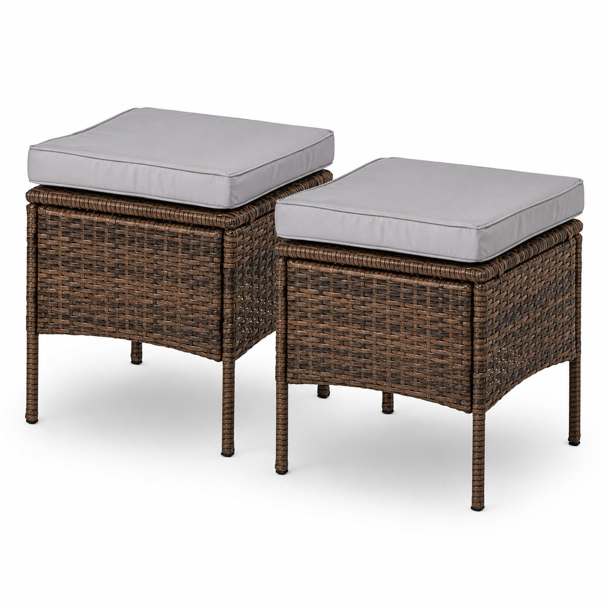 6-Piece Outdoor Rattan Furniture Set for Patio and Garden (T) – pilt 5