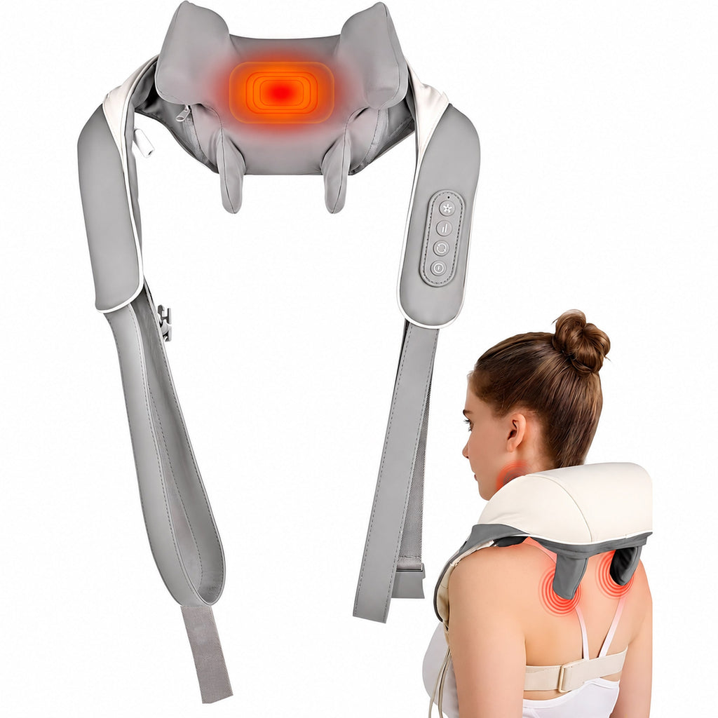 Shiatsu kaela-, turja- ja seljamasseerija soojendava kraega RC-K-1812-14205 – pilt 10