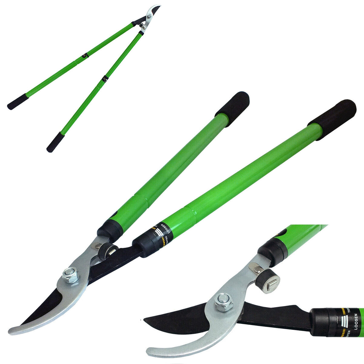 Teleskoopvarrega kahekäelised aiapügikäärid 68 cm RC-K-985 – pilt 2