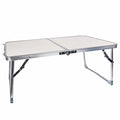 Kaasaskantav kokkupandav alumiiniumist matka- ja kalastuslaud 61 × 41 cm RC-K-2393 – pilt 1