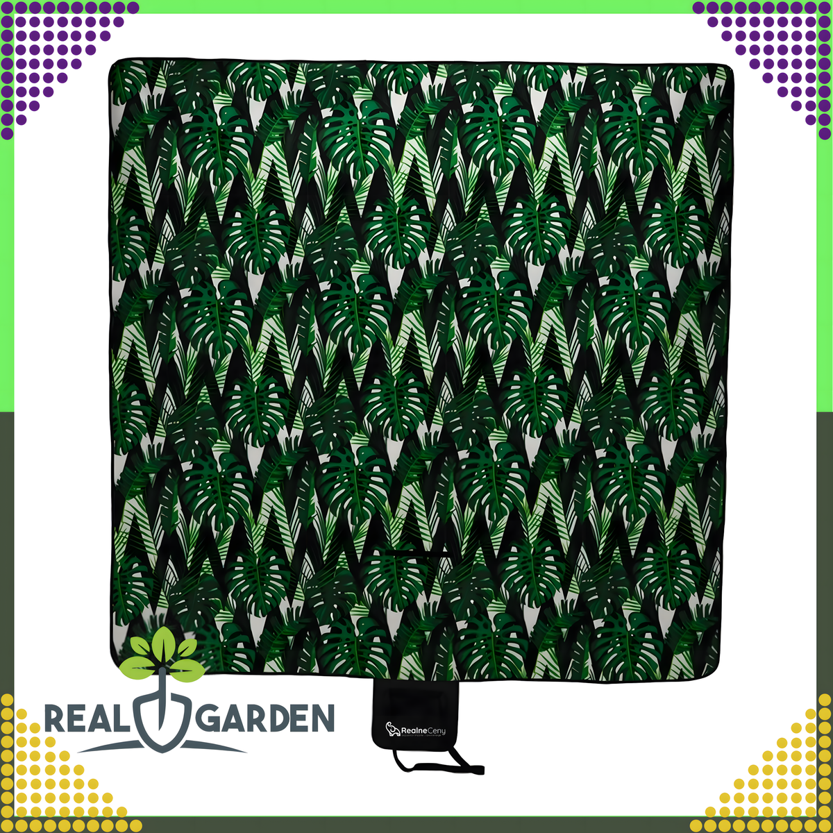 Kokkupandav veekindel isoleeriva kihiga piknikutekk 200 × 200 cm RC-K-1748 – pilt 3