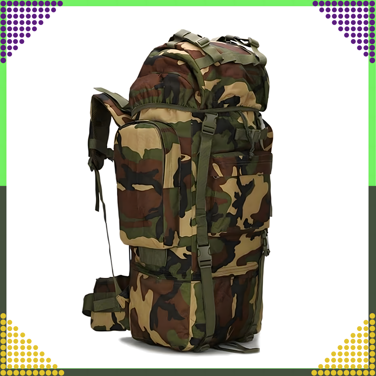 65 l militaar-taktikaline matka- ja ellujäämisseljakott RC-K-1116 – pilt 5