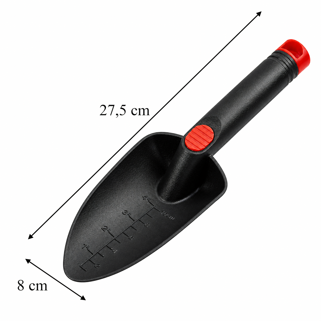 Lai plastist aiakühvel taimede istutamiseks ja ümberistutamiseks, 27,5 cm RC-K-2254 – pilt 8