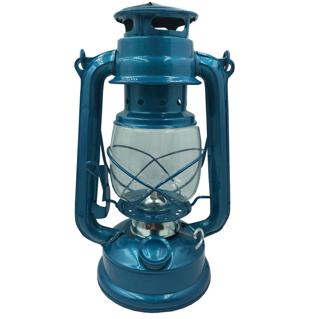 Sinine petrooleumilamp 24,5 cm RC033 – pilt 2