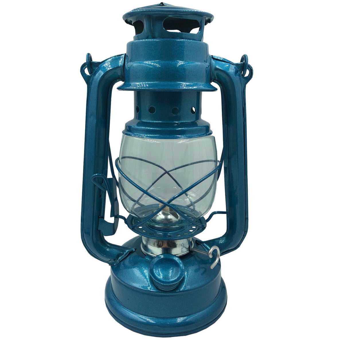 Sinine petrooleumilamp 24,5 cm RC033 – pilt 2