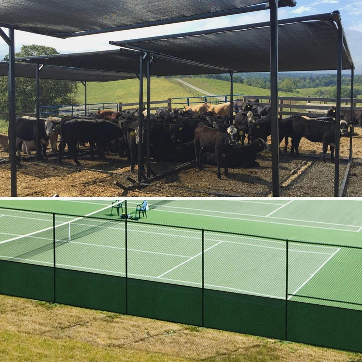 Varjutusvõrk aiapiirde katmiseks 1,5 × 50 m 180 g 100 kinnitussidemega RC-K-2276-15254 – pilt 10