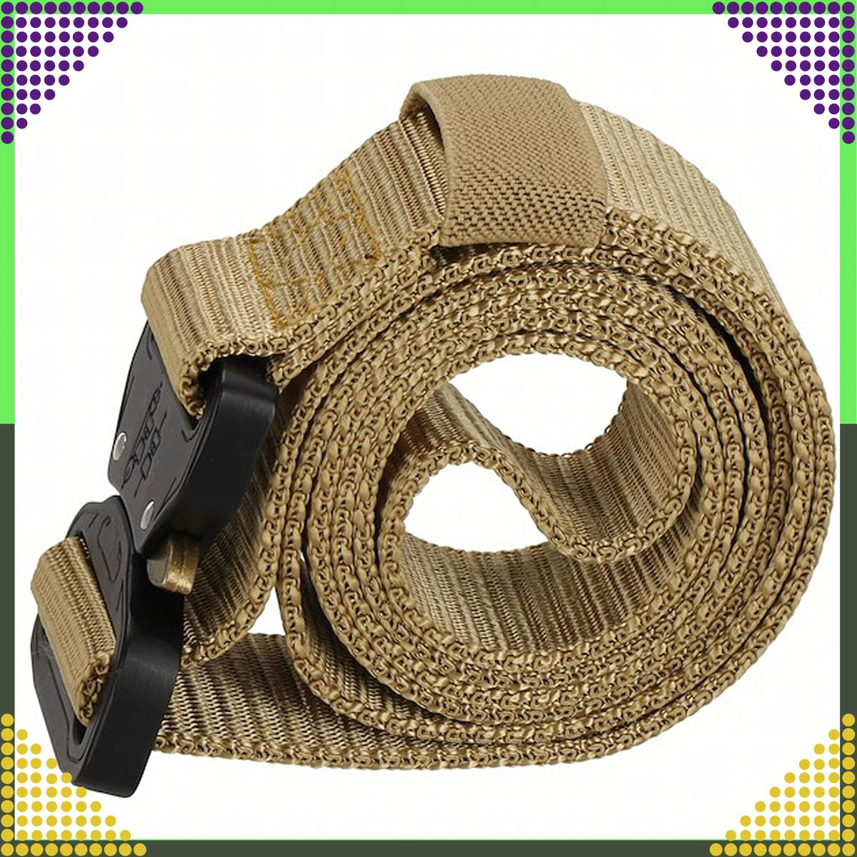 Taktikaline nailonvöö QR-pandlaga 120 cm RC-K-674 – pilt 10