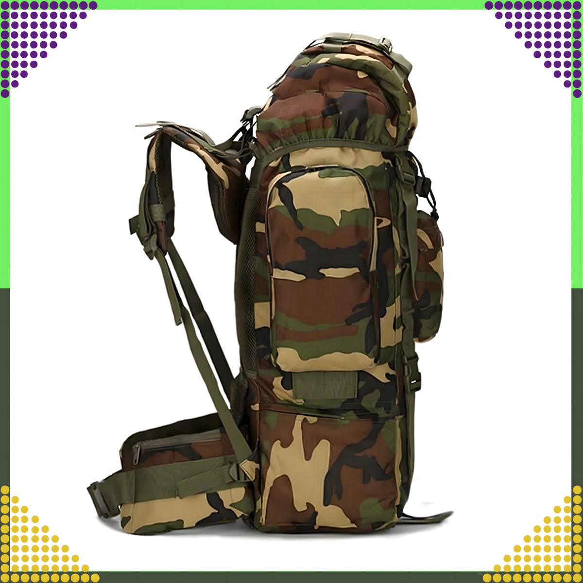 65 l militaar-taktikaline matka- ja ellujäämisseljakott RC-K-1116 – pilt 2