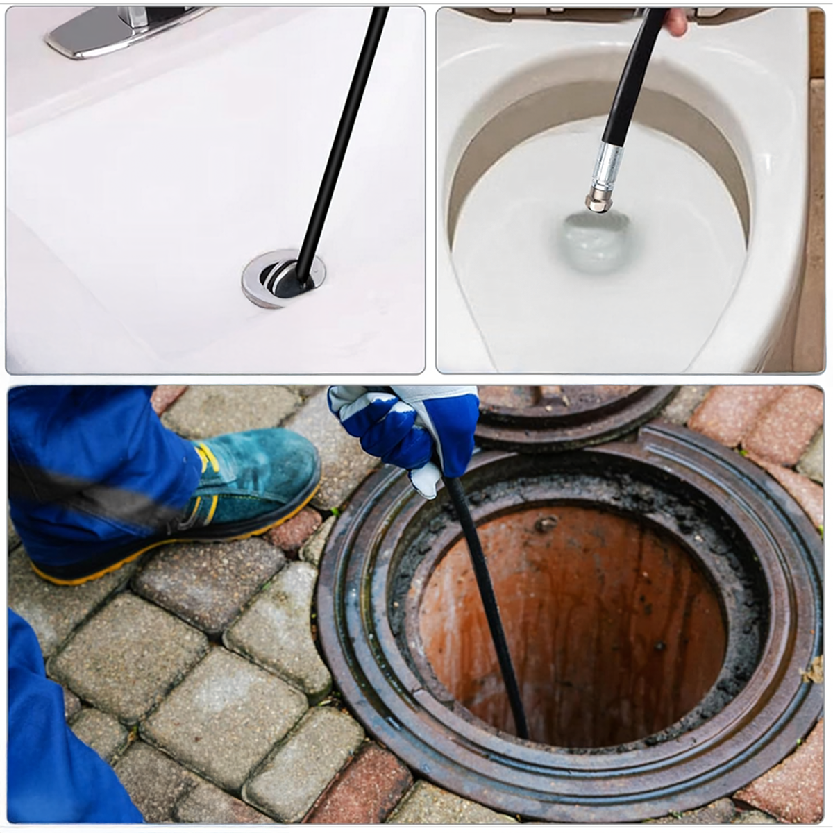Torupuhastusvoolik 20 m pesuriadapteritega RC-K-2154 – pilt 9