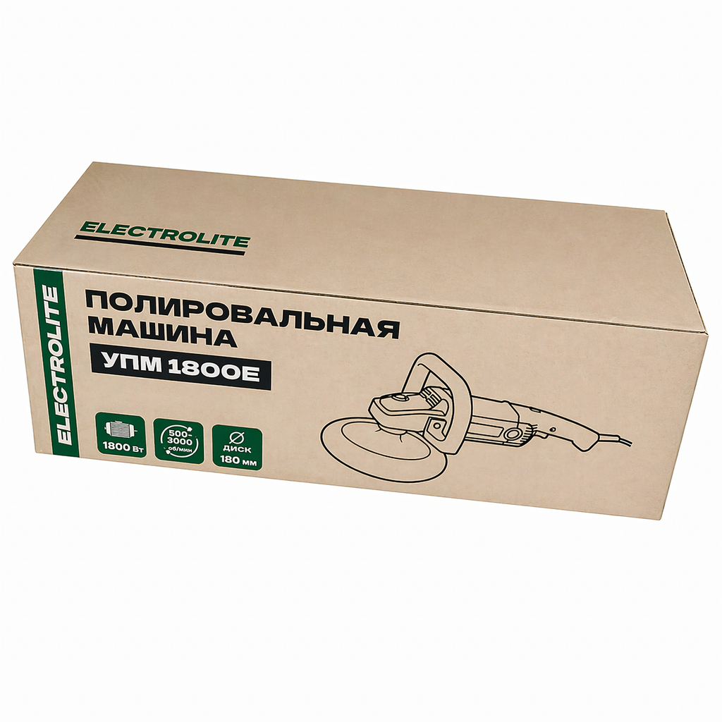 Auto poleerimis- ja lihvimismasin 1800 W, reguleeritav kiirus 600–3000 rpm, ketta läbimõõt 180 mm RC-K-2476-15333 – pilt 10