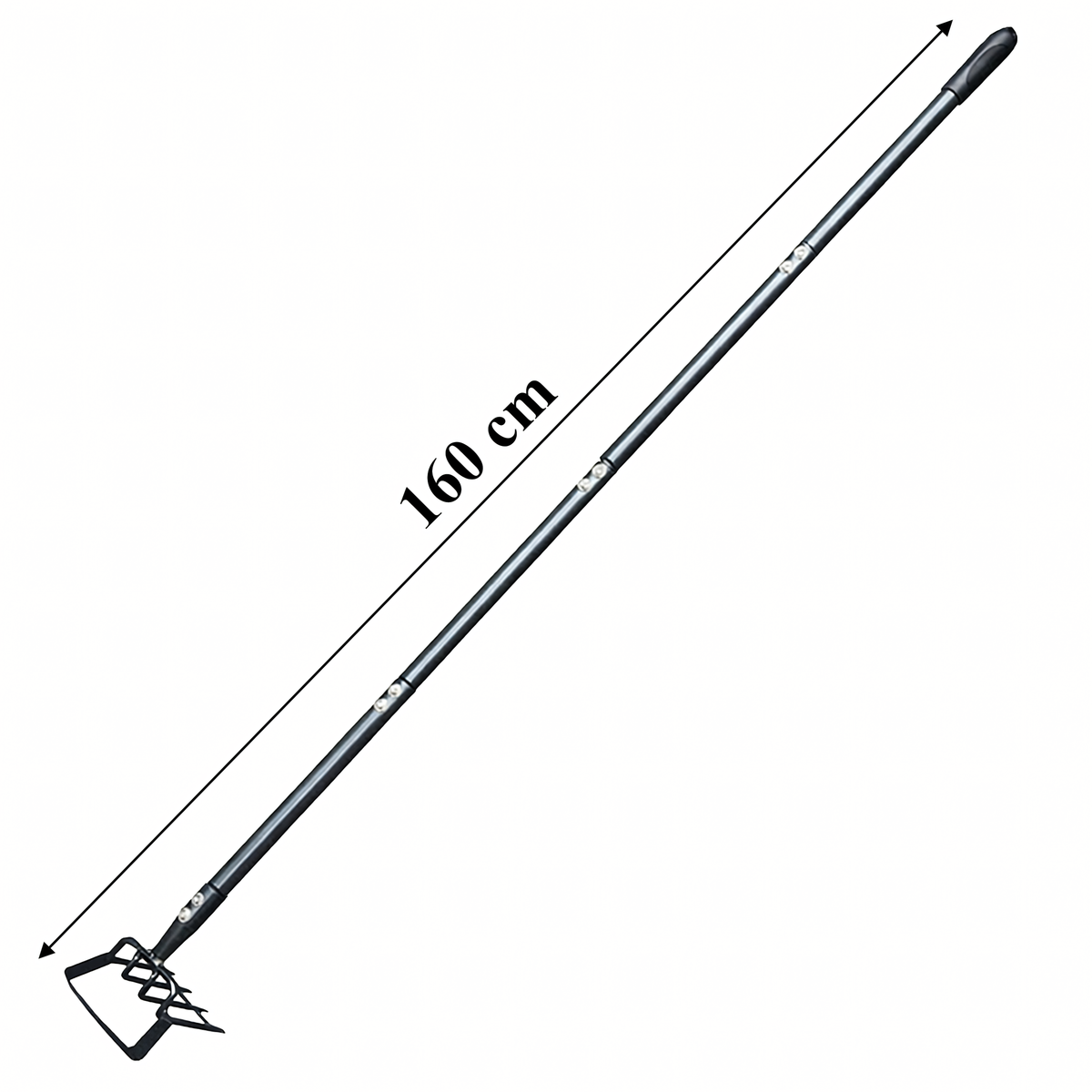 Metallvarrega aiakõblas ja 4-osaline küünisreha 160 cm RC-K-2325 – pilt 4