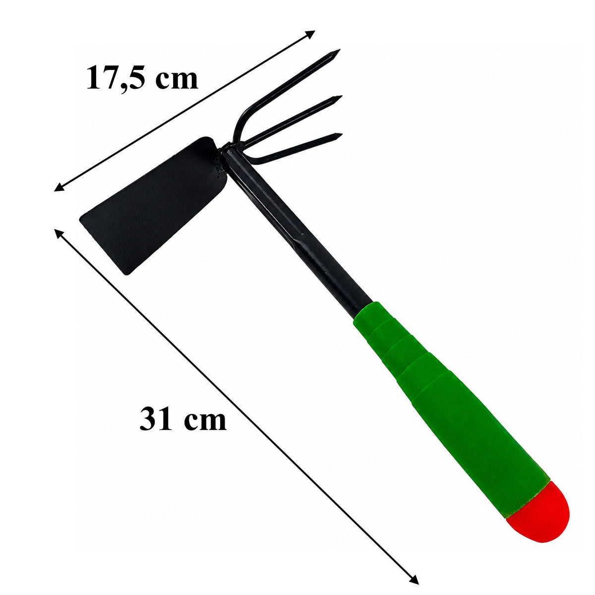Küünistega aiakõblas 31 cm, 2-ühes kaevamis- ja riisumistööriist RC-K-2256 – pilt 10