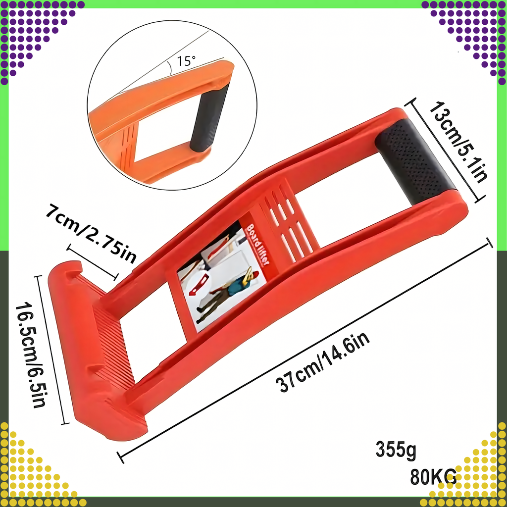 Plaadikandesang puitlaast- ja kipsplaatide transportimiseks kuni 80 kg RC-K-1402 – pilt 4