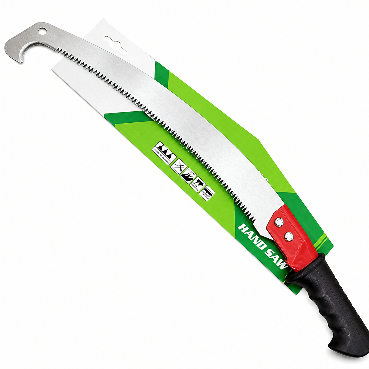 Konksuga käsisaag okste ja puidu saagimiseks, 40 cm terasteraga RC-K-2344 – pilt 1