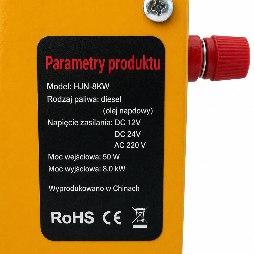 WEBASTO 8 kW 12/24 V diiselsoojendi Bluetoothiga RC-K-2569-15543 – pilt 8