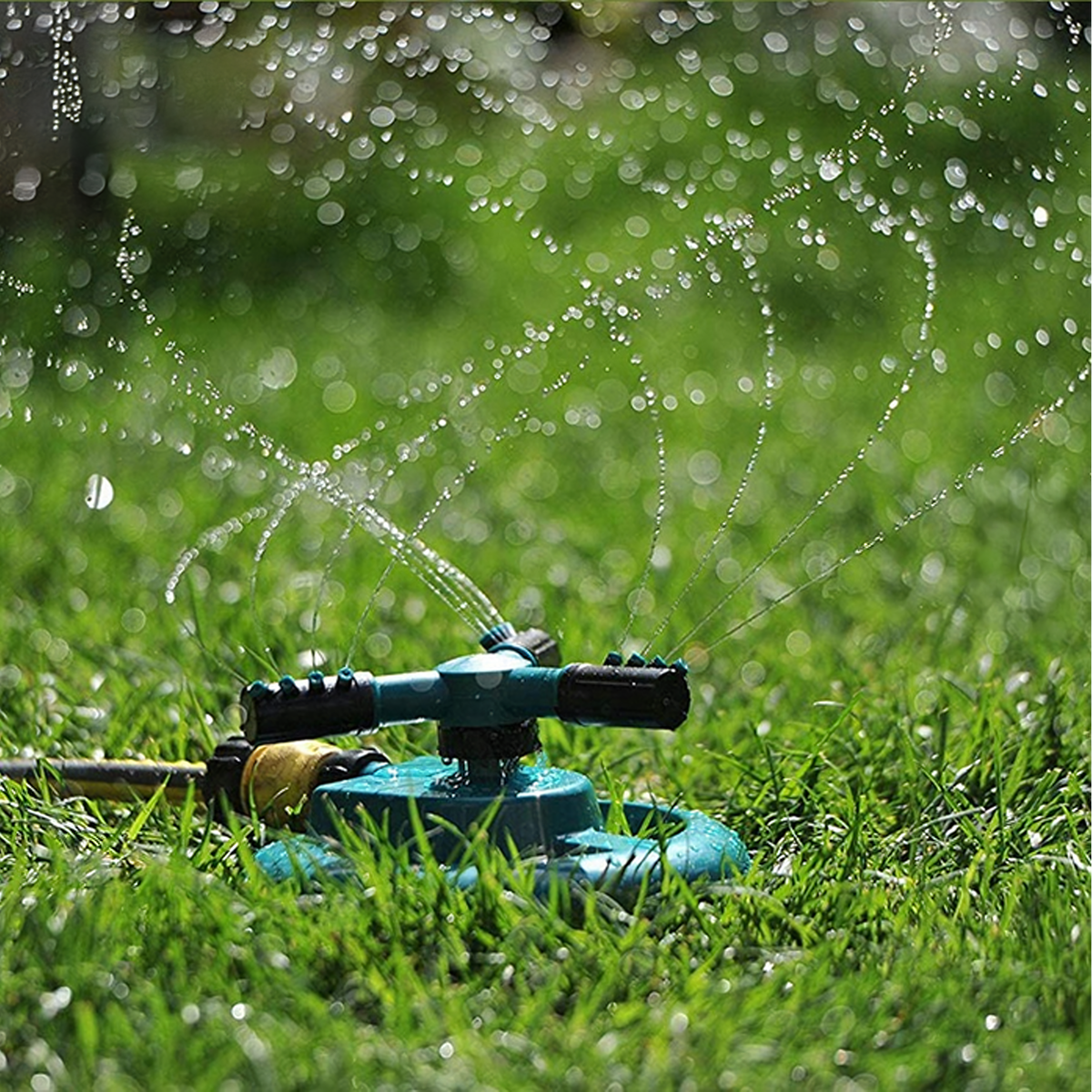 360° pöörlev kolmeharuline aiavihmuti muru ja aia kastmiseks RC-K-2170 – pilt 2