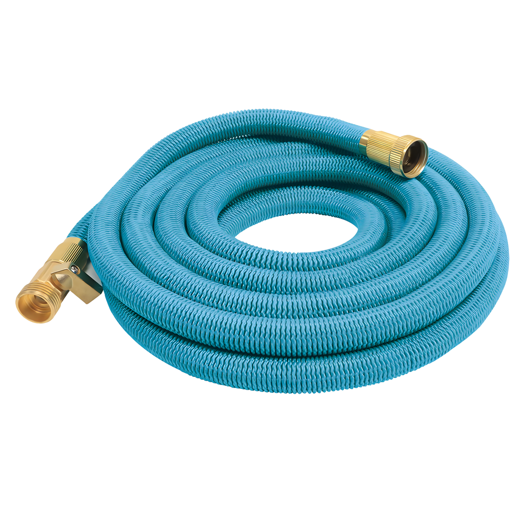 Elastne pikenev aiavoolik 5–15 m koos pihustuspüstoliga 1/2″ ja 3/4″ ühendustele RC-K-2231 – pilt 3