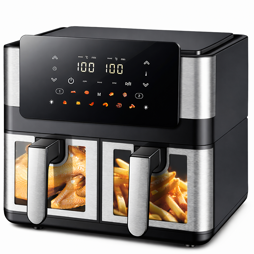 Kuumaõhufritüür 8 l põhikorvi ja 4 l lisakorviga, 2000 W, 12 programmi RC-K-2367-15289 – pilt 1