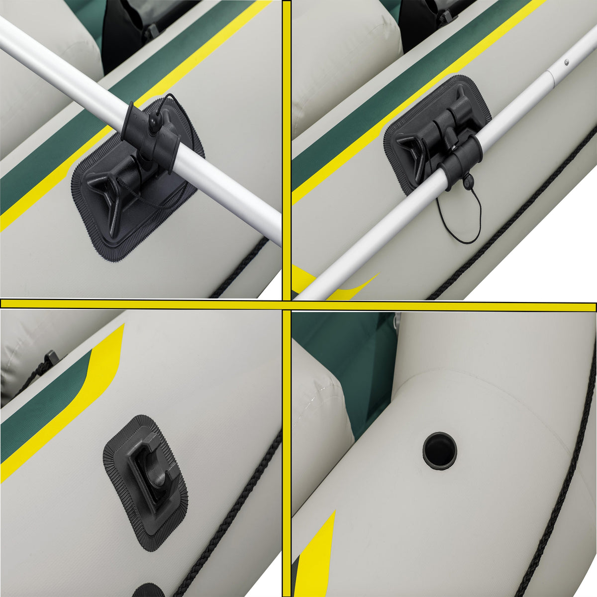 Bestway täispuhutav pontoonpaat Ranger Elite X4 320 × 148 cm aerude ja pumbaga 65157 – pilt 10