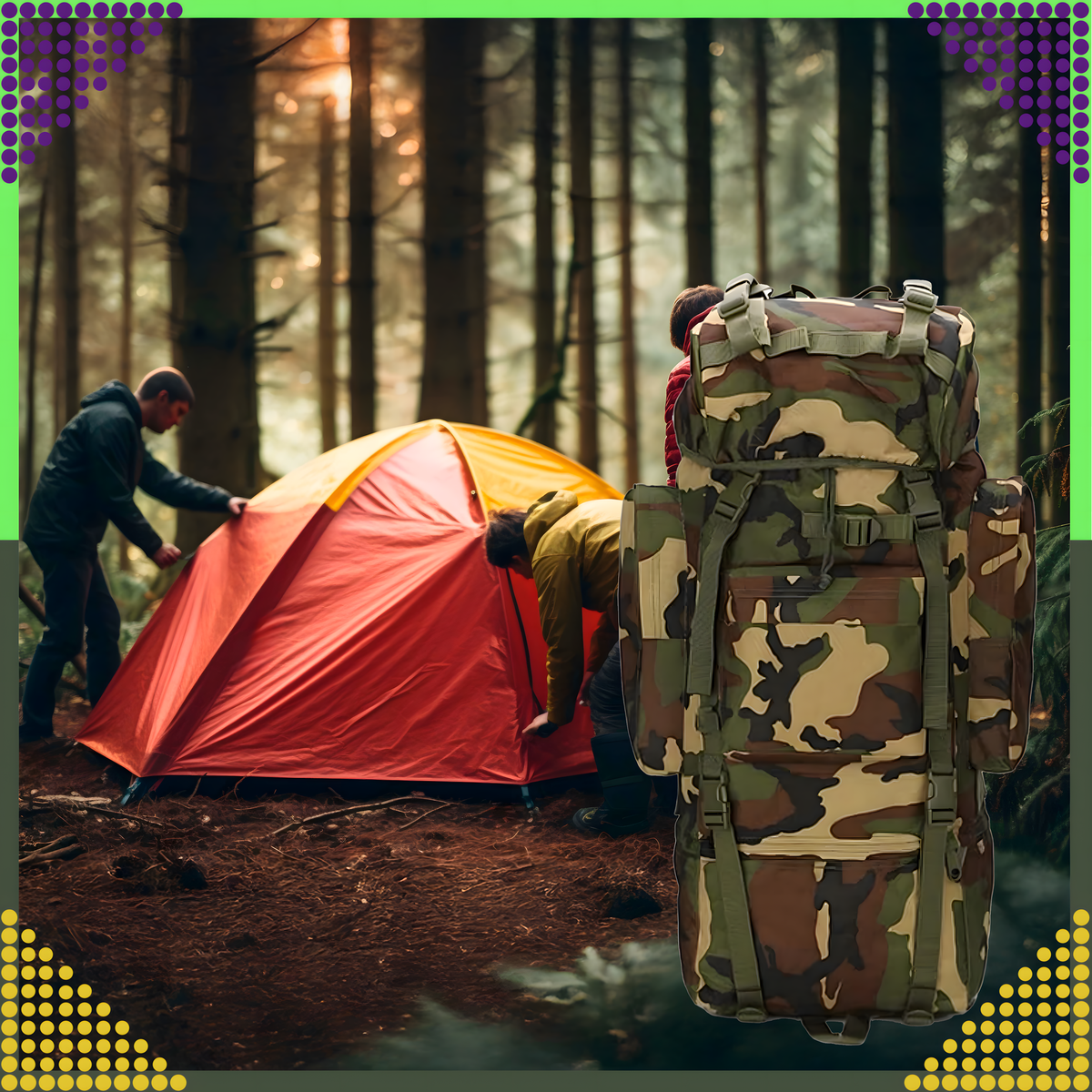 65 l militaar-taktikaline matka- ja ellujäämisseljakott RC-K-1116 – pilt 7