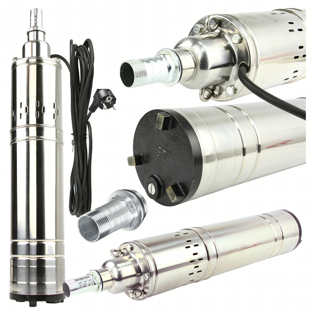 1500 W kruvitüüpi sukelveepump kaevudele ja tiikidele, 2 m³/h RC-K-2290 – pilt 8