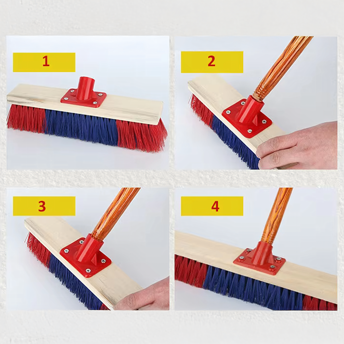 60 cm tänavapuhastushari tugevate PVC-harjastega RC-K-1657 – pilt 6
