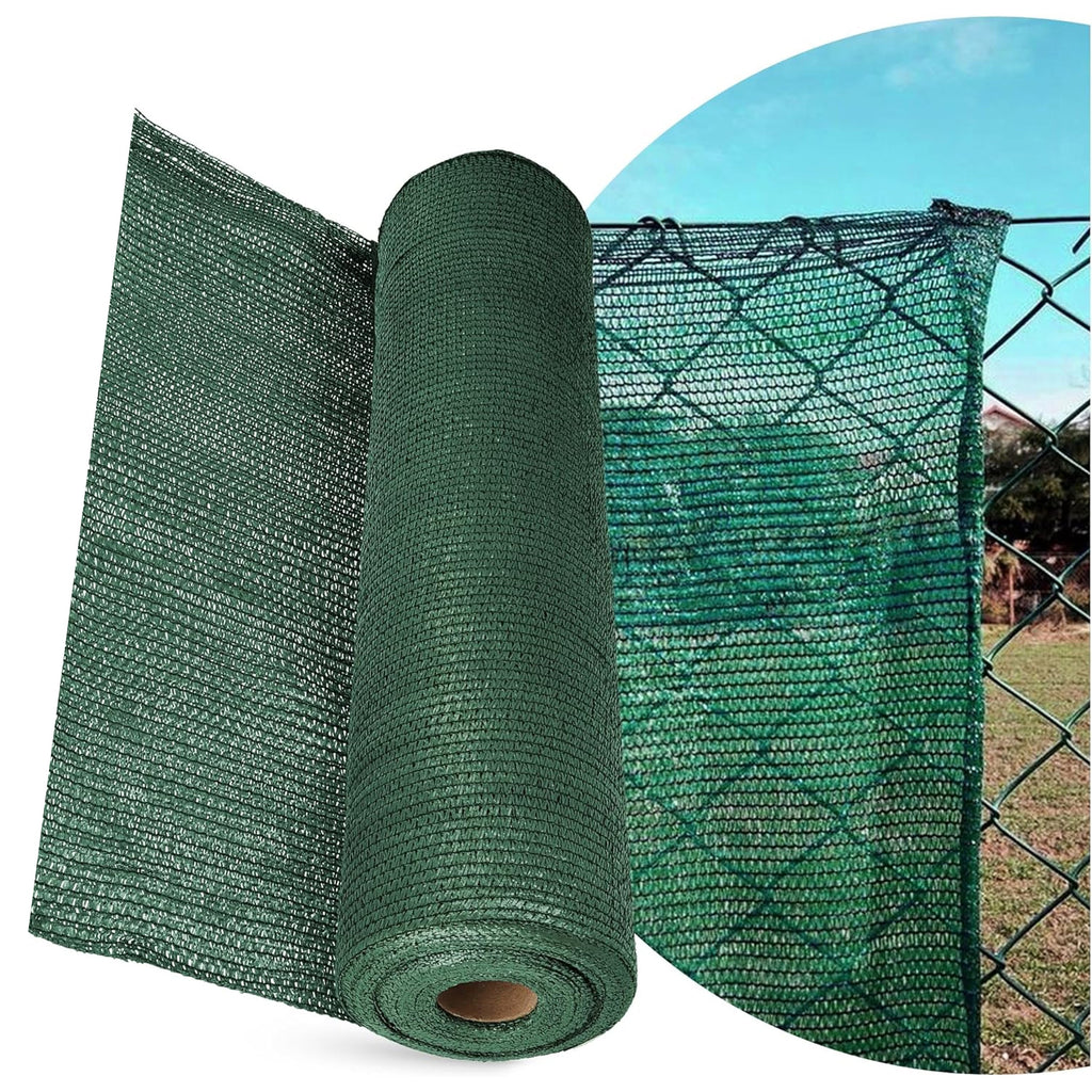 Varjutusvõrk aiapiirde katmiseks 1,5 × 50 m 180 g 100 kinnitussidemega RC-K-2276-15254 – pilt 5