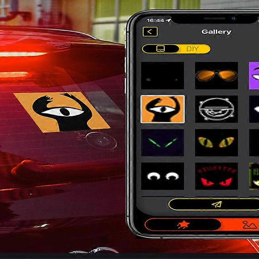 Täisvärviline RGB LED-ekraan auto tagaklaasile RC-K-2094 – pilt 10