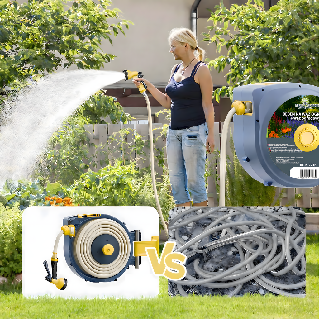 Automaatne seinale paigaldatav aiavoolikurull 1/2", kuni 20 m RC-K-2216-15061 – pilt 5