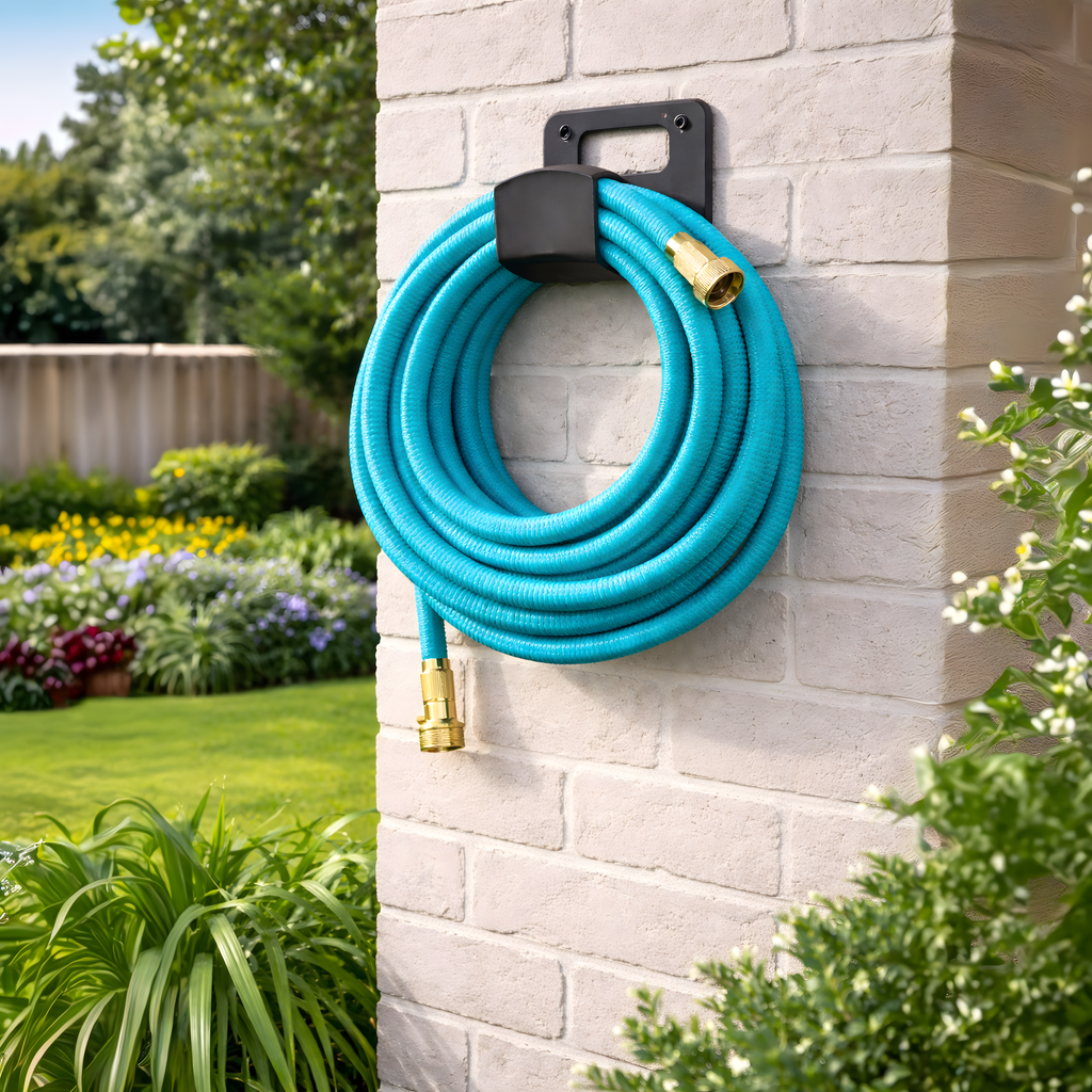 Elastne pikenev aiavoolik 5–15 m koos pihustuspüstoliga 1/2″ ja 3/4″ ühendustele RC-K-2231 – pilt 8