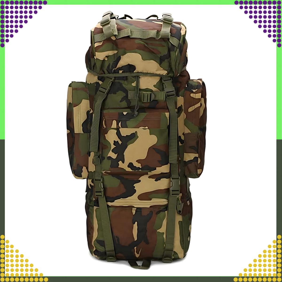 65 l militaar-taktikaline matka- ja ellujäämisseljakott RC-K-1116 – pilt 1