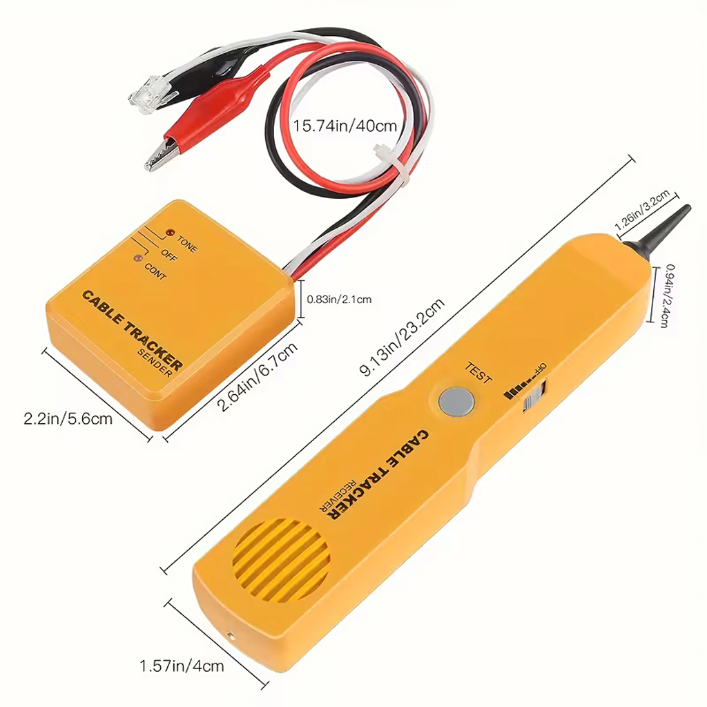 RJ11-kaablite kaabliotsija ja testerikomplekt RC-K-1985 – pilt 1