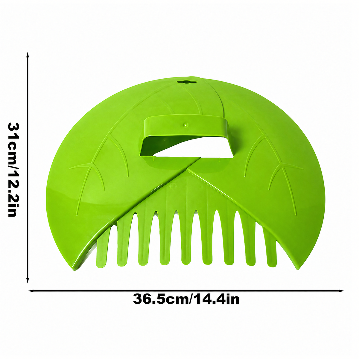 Plastist lehe- ja murukogumisreha aeda RC-K-2328-15334 – pilt 10
