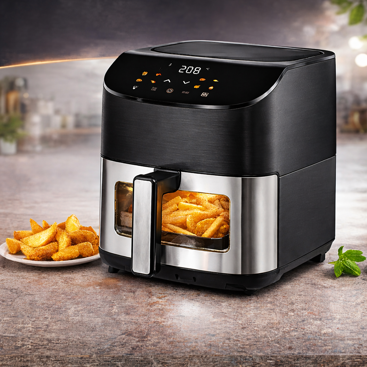 6 l kuumaõhufritüür 1500 W, 8 küpsetusprogrammi RC-K-2296-15285 – pilt 8