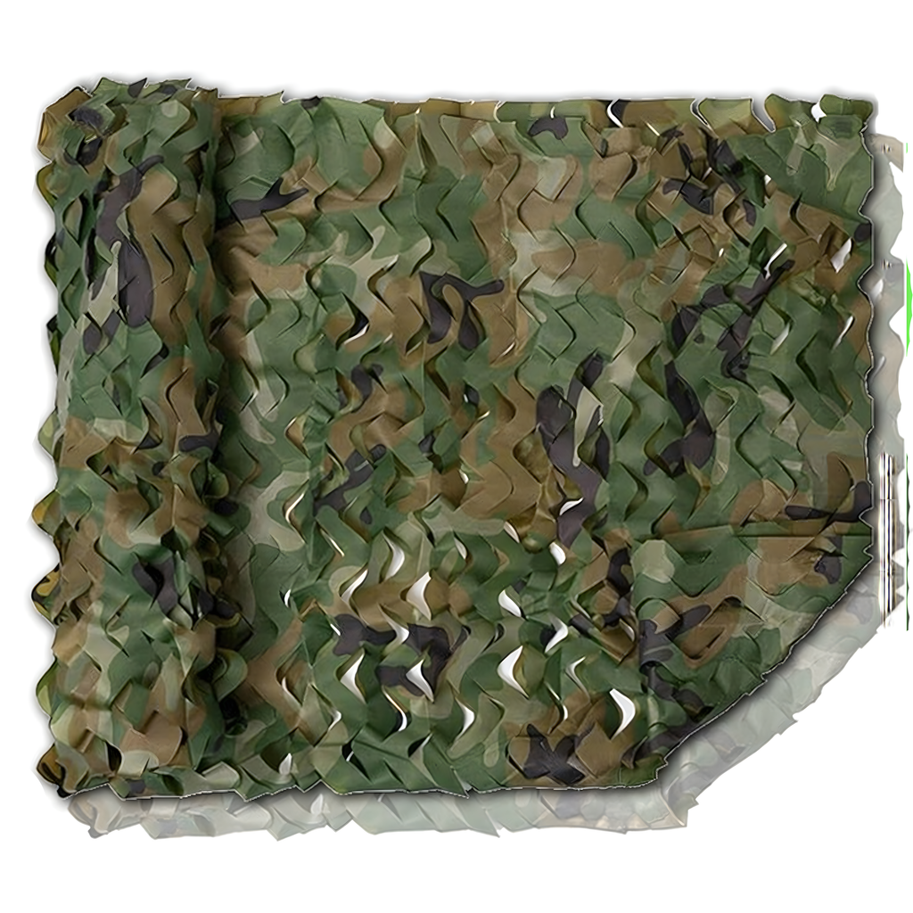 Militaarne kamuflaažvõrk rõdule 2 × 2 m RC-K-1445 – pilt 7