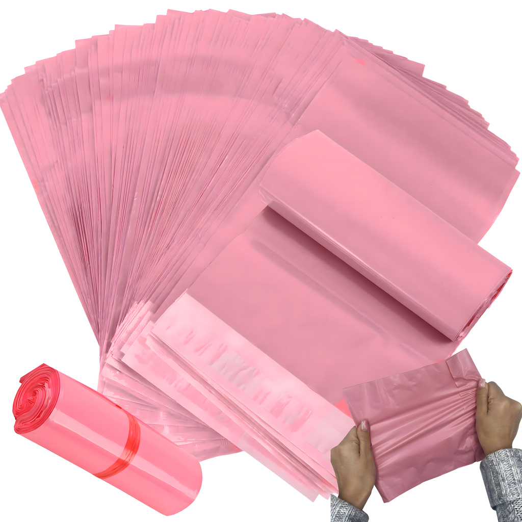 Roosad B4 kullerpostikotid 260 × 350 mm, 50 tk RC009 – pilt 2