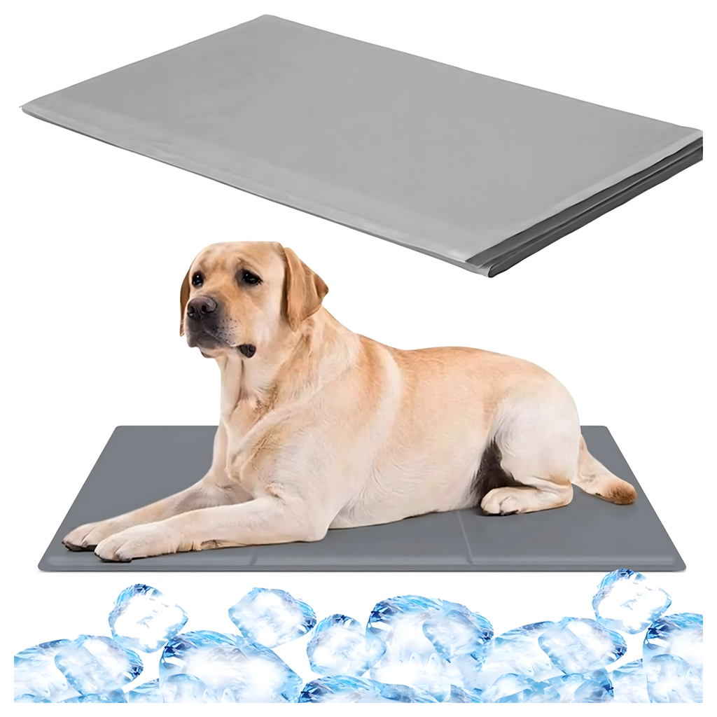 Kokkupandav jahutusgeelmatt koerale ja kassile 50 × 90 cm RC-K-1111 – pilt 1