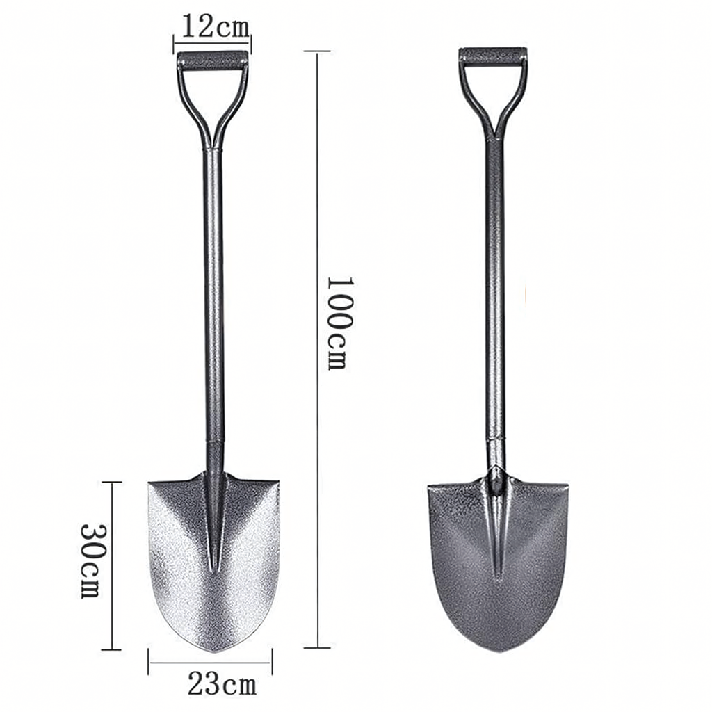 Sirge teraga metallist aialabidas metallvarrega 100 cm RC-K-2323 – pilt 2