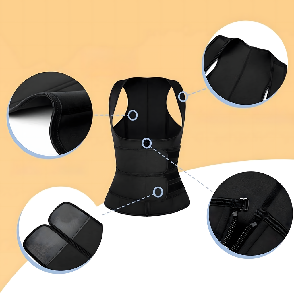 Naiste neopreenist fitnessvest XL RC-K-1372 – pilt 6