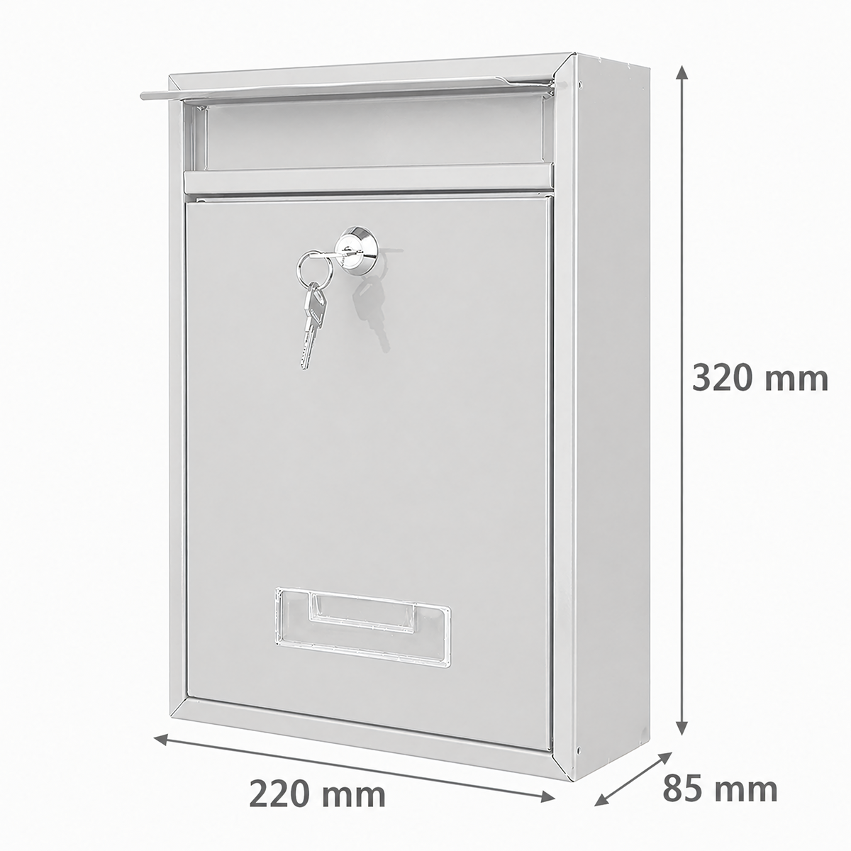 Hall terasest postkast luku ja aknaga RC-K-2377-15340 – pilt 7
