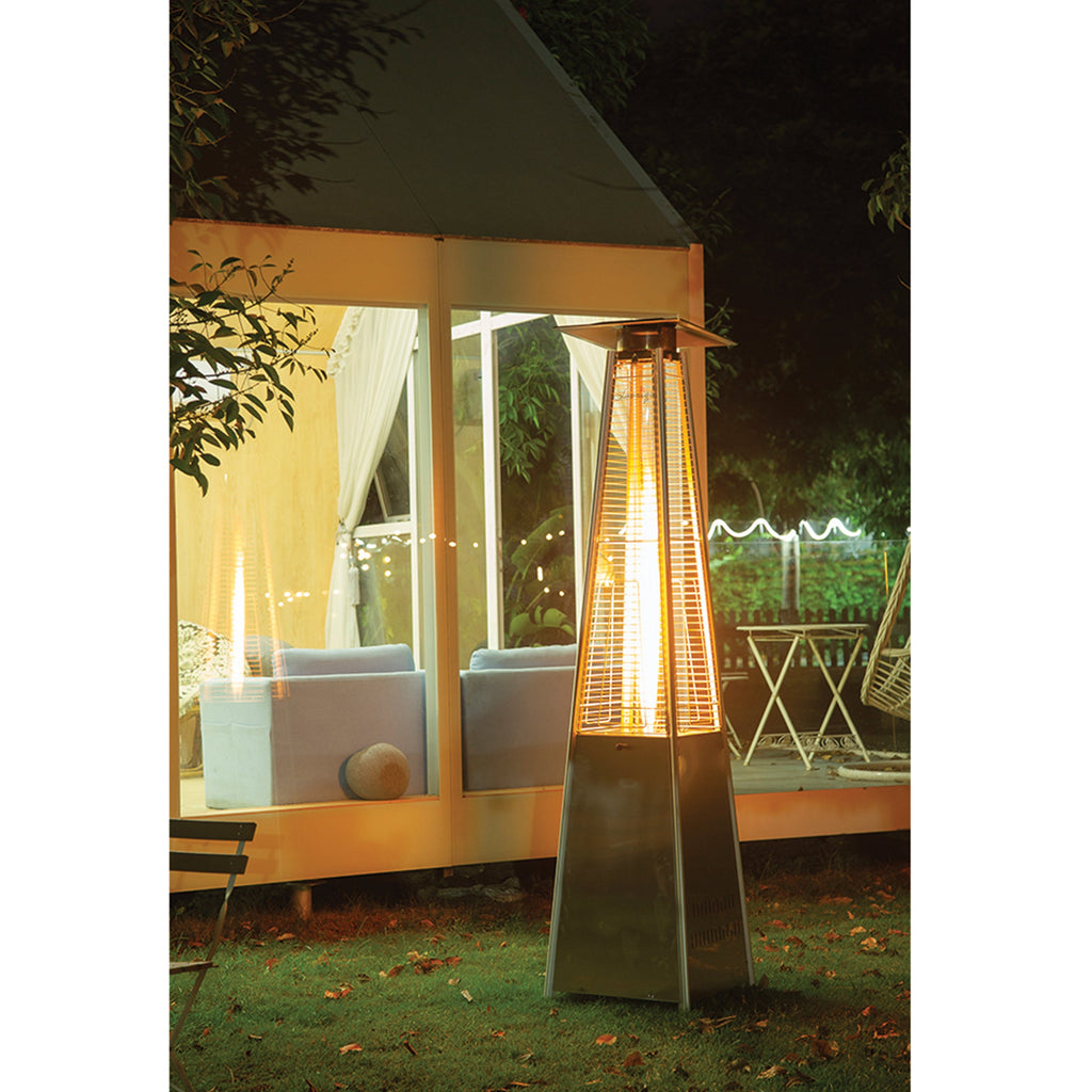 Gaasiga terrassi kiirgsoojendi 13 kW, 227 cm, koos kaitsekattega RC-K-358-12151 – pilt 3