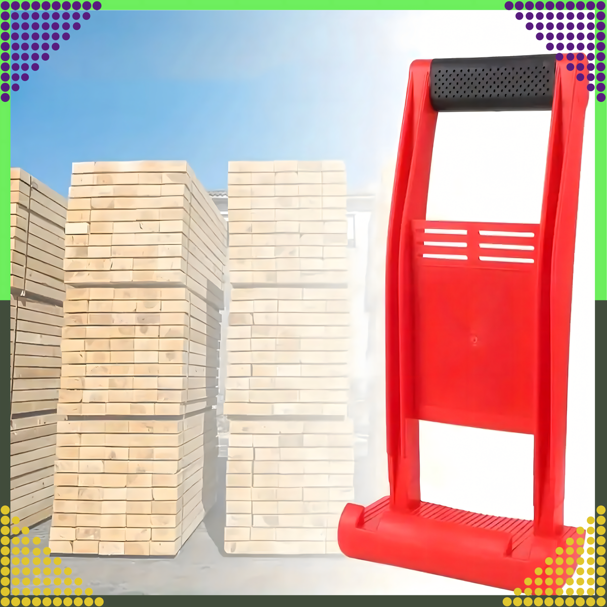 Plaadikandesang puitlaast- ja kipsplaatide transportimiseks kuni 80 kg RC-K-1402 – pilt 2
