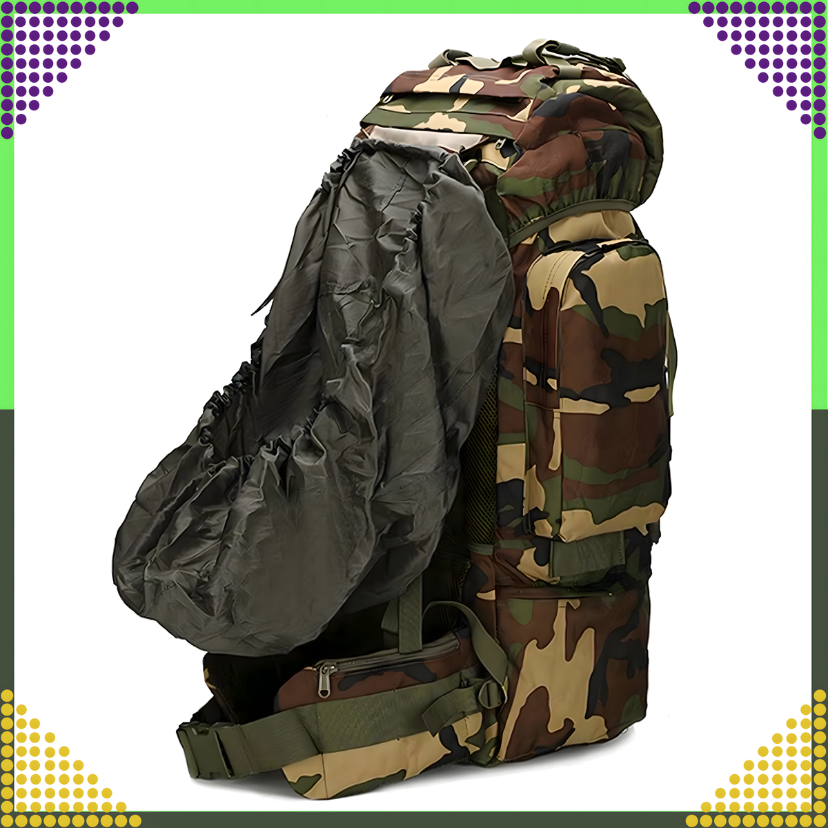 65 l militaar-taktikaline matka- ja ellujäämisseljakott RC-K-1116 – pilt 10