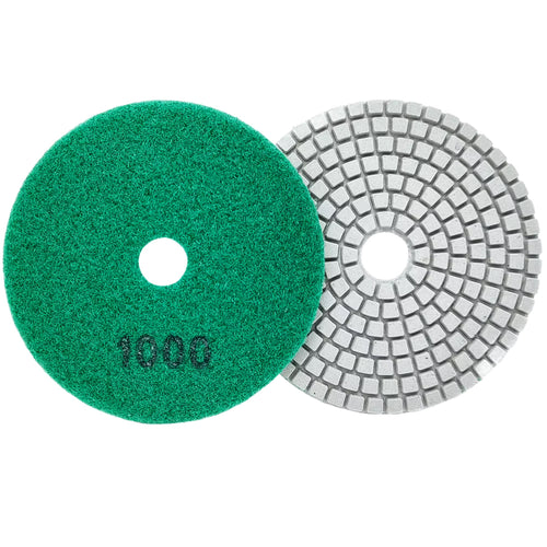 10 tk 80 mm teemantpoleerimiskettaid takjakinnitusega, teralisus 1000 RC-K-1362 – pilt 1