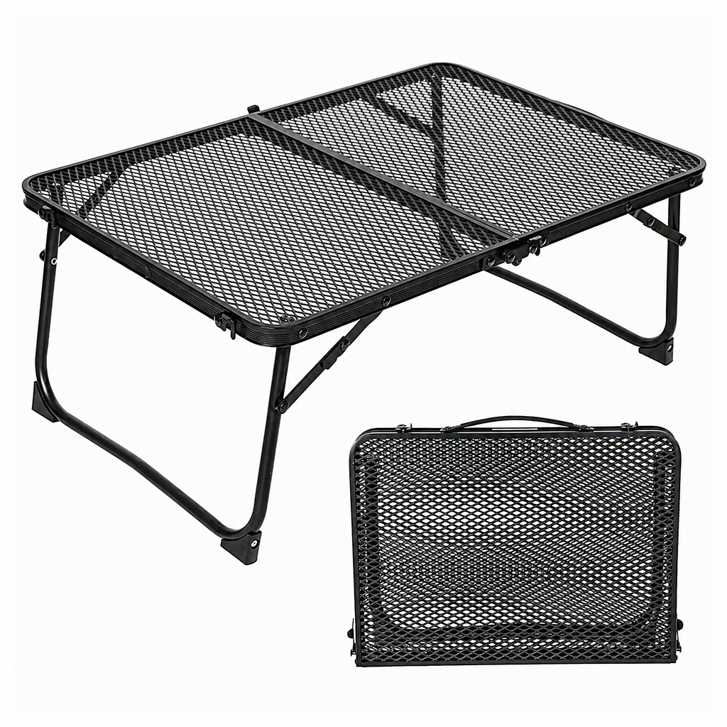 Kaasaskantav kokkupandav alumiiniumist matkalaud 60 × 40 cm RC-K-2347 – pilt 1