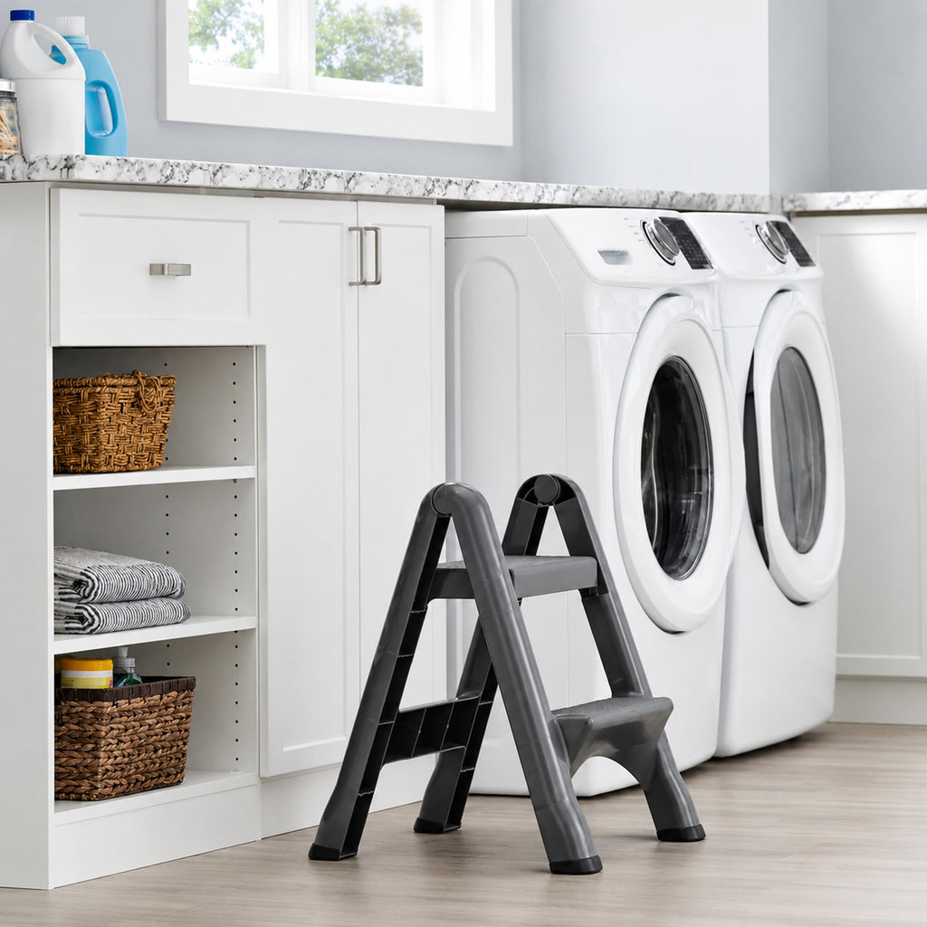 Kokkupandav kaheastmeline treppredel libisemiskindla platvormiga RC-K-2540 – pilt 4