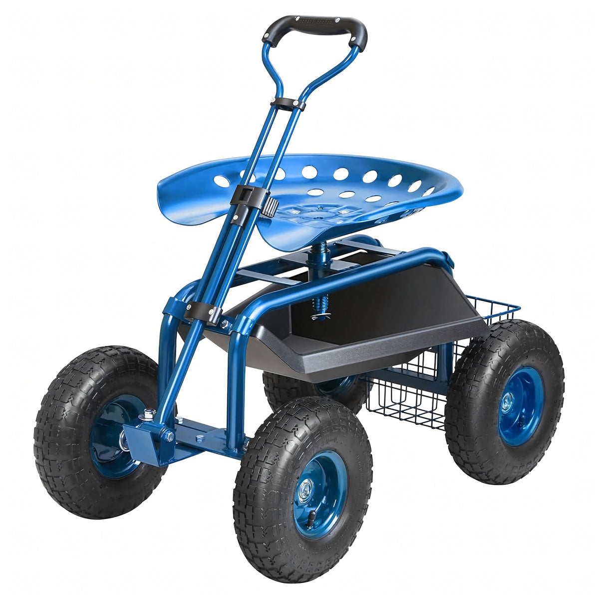 Ratastel aiakäru 360° pöörleva istme ja korviga RC-K-2338-15256 – pilt 1