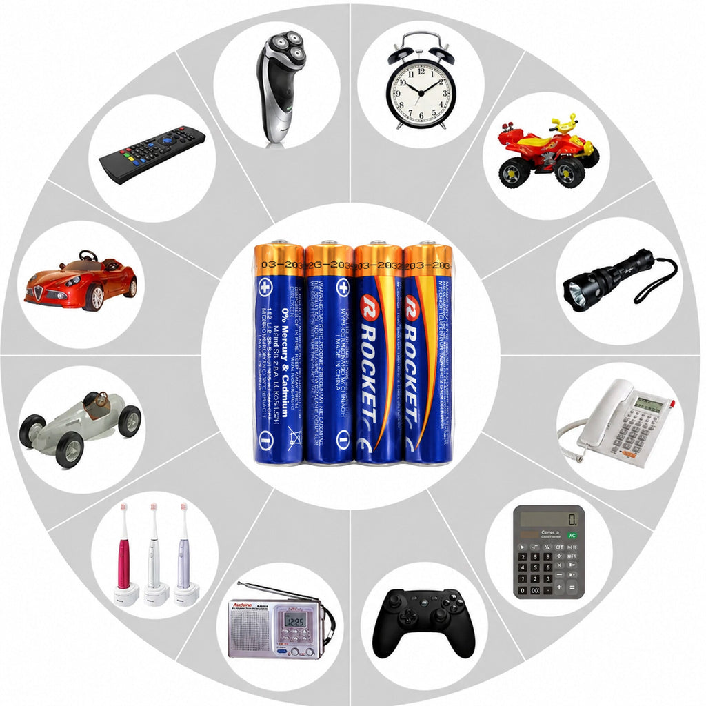 Rocket leelispatareid AAA LR03 1,5 V, 180 tk LR034SH – pilt 4